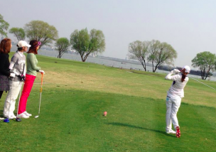 レディースゴルフ上海1